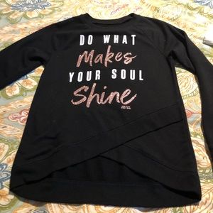 Justice tunic sweatshirt